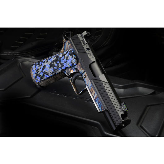 SKC-ECC-CAMO-9 Springfield Armory USA 1911 9mm Luger 5.0" Color Case Hardened