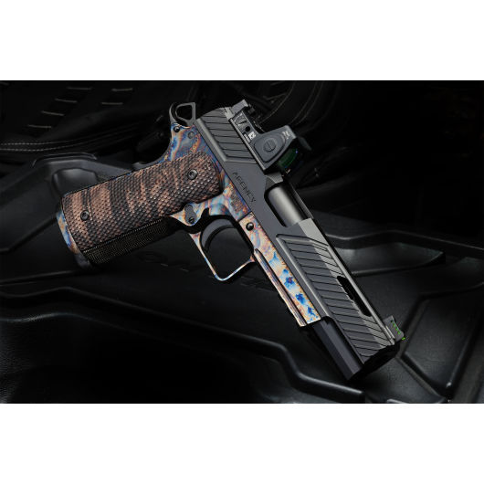 SKC-ECP-9 Springfield Armory USA 1911 9mm Luger 5.0" Color Case Hardened