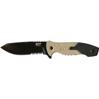 SWMPF2CSCP M&P Knives SWC MP CLIP PNT FIXED SERRATED