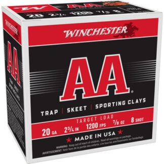 AA208 Winchester WIN 20G AA 2.75-.875-8 25RD 20 Gauge