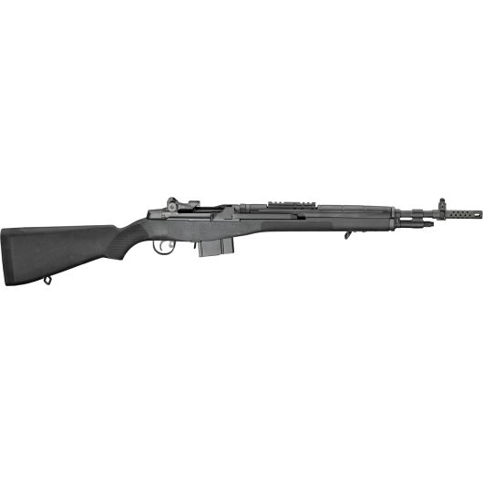 AA9126 Springfield Armory USA M1A|M1A Scout Squad 7.62 NATO 18.0" Matte Black