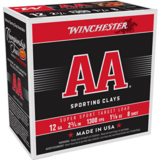 AASC128 Winchester WIN 12G AASC 2.75-1.125-8 25RD 12 Gauge
