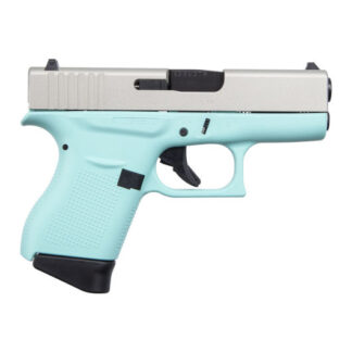 ACG-00815 Glock 43 9mm Luger 3.4" Robins Egg Blue Cerakote
