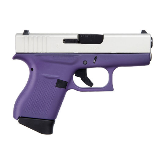 ACG-00853 Glock 43 9mm Luger 3.4" Purple Cerakote