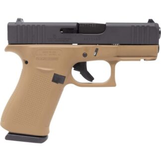 ACG-00864FRN Glock 43X 9mm Luger 3.4" Davidsons Dark Earth Cerakote
