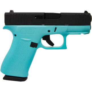 ACG-00866FRN Glock 43X 9mm Luger 3.4" Robins Egg Blue Cerakote