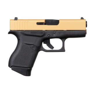 ACG-57004 Glock 43 9mm Luger 3.4" Black