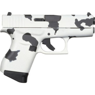 ACG-57089 Glock 43 9mm Luger 3.4" Cow Pattern Cerakote