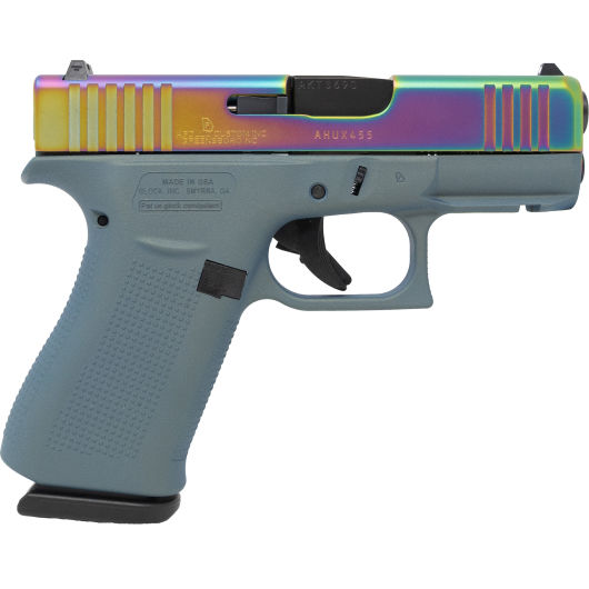 ACG-79325 Glock 43X 9mm Luger 3.4" Northern Lights Cerakote