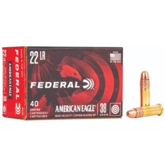 AE-22 Federal Ammunition FDR 22LR 38GR AE CPHP 40RD 22 LR