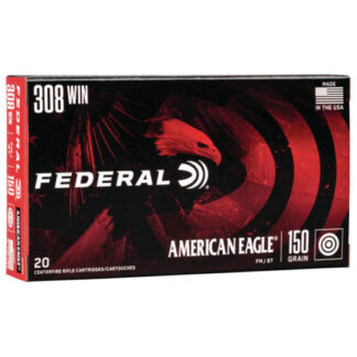 AE308D Federal Ammunition FDR 308 150GR AE FMJBT 20RD Win