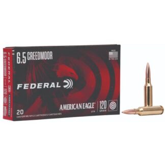 AE65CRD2 Federal Ammunition FDR 6.5CR 120GR AE OTM 20RD 6.5 Creedmoor