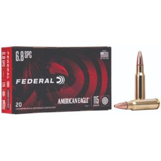 AE68A Federal Ammunition FDR 6.8SPC 115GR AE FMJ 20RD 6.8mm Rem SPC