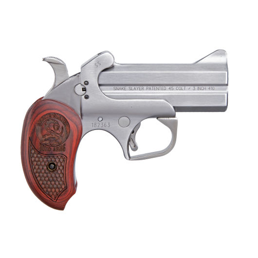 BASS45/410 Bond Arms Snake Slayer 45 Colt|410 Bore 3.5" 2rd Stainless Steel