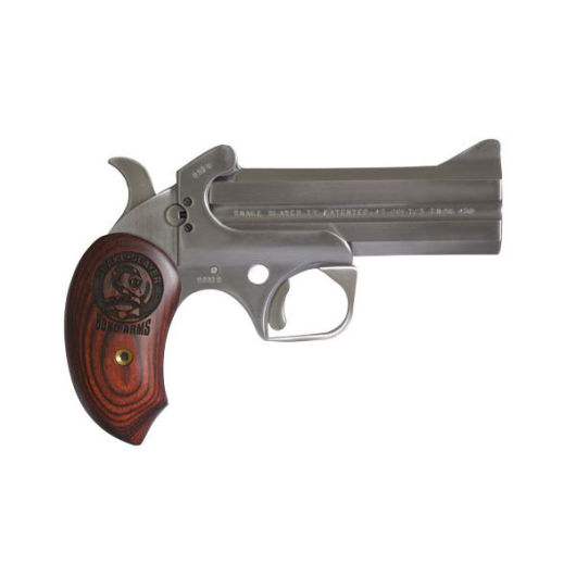 BASSIV45/410 Bond Arms Snake Slayer 45 Colt|410 Bore 4.2" 2rd Stainless Steel