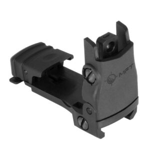 BUPSWR-BL Mission First Tactical MFT REAR FLIP UP SIGHT BLK