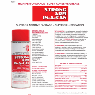 5387 HILL MANUFACTURING STRONG ARM IN A CAN 12CT CASE