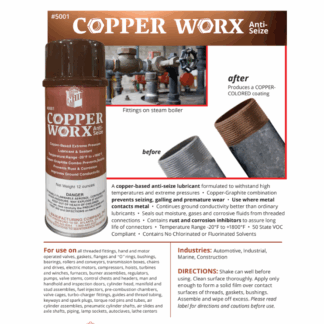 5004 HILL MANUFACTURING COPPER WORX ANTI-SEIZE