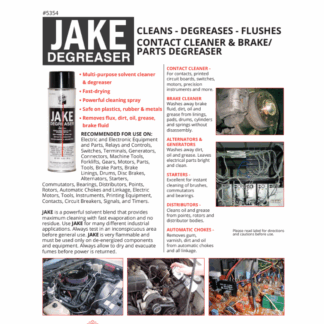 5354 HILL MANUFACTURING JAKE DEGREASER