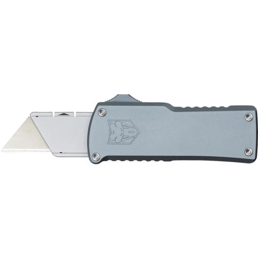 CTOTFUTGRY CobraTec Knives CBT OTF UTILITY KNIFE GRAY