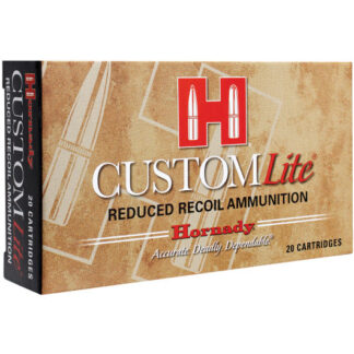 80866 Hornady HRN 308 125GR CUSTLITE SST 20R Win