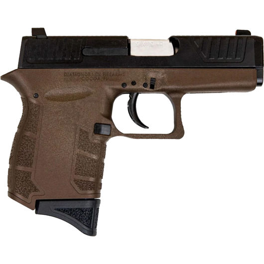 DB0200P071 DiamondBack DB9 9mm Luger 3.0" Midnight Bronze Cerakote