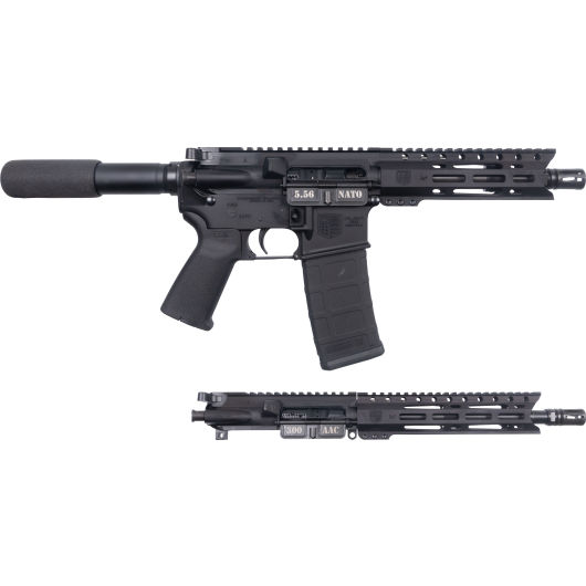 DB1921K001 DiamondBack DB15 5.56 NATO 7.0" Black Anodized Hard Coat