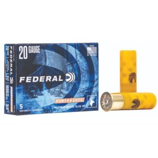 F203-RS Federal Ammunition FDR 20G SLRFL 2.75-.75 PWRSK 5 20 Gauge