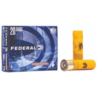 F207-2B Federal Ammunition FDR 20G BU 3-2B-18P PWRSK 5RD 20 Gauge