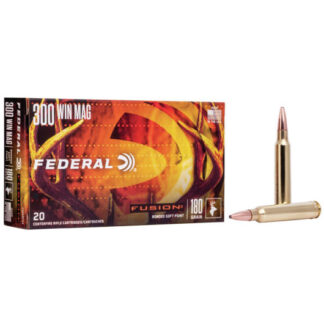 F300WFS3 Federal Ammunition FDR 300 180GR FUSION 20RD Win Mag