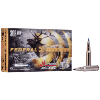 P308TA1 Federal Ammunition FDR 308 175GR TERM ASC 20RD Win