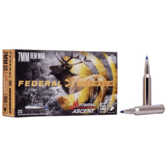 P7RTA1 Federal Ammunition FDR 7MM 155GR TERM ASC 20RD Rem Mag