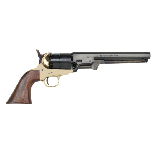 FR18511 Traditions Black Powder Revolvers 44 7.5" 6rd Brass