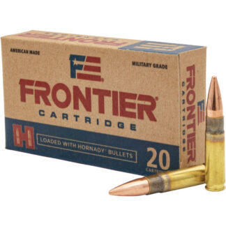 FR400 Hornady HRN 300BLK 125GR FRONT FMJ 20R 300 Blk