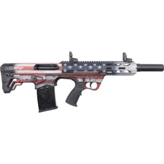 GFY1-USA GForce Arms 12 Gauge 18.5" Flag Pattern, Red|White|Blue