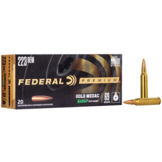 GM223M Federal Ammunition FDR 223 69GR SMK BTHP 20RD Rem
