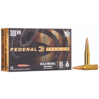 GM308BH185 Federal Ammunition FDR 308 185GR BERGR JUGOTM 20R Win