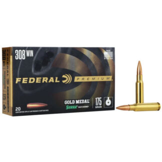 GM308M2 Federal Ammunition FDR 308 175GR SMK BTHP 20RD Win