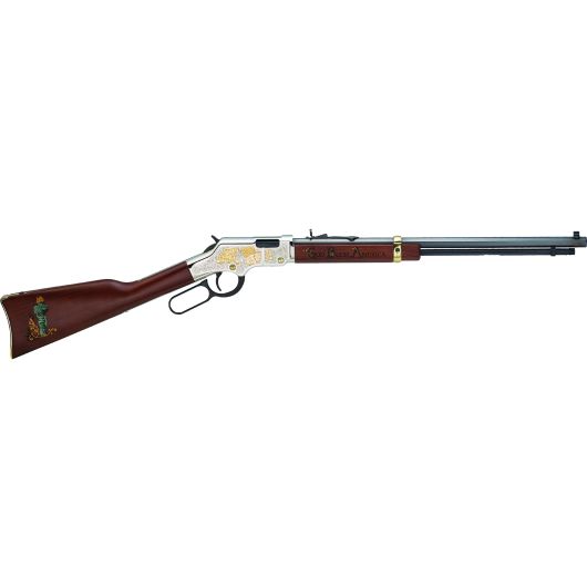 H004GBA Henry Repeating Arms Golden Boy 22 LR 20.0" Nickel Cerakote