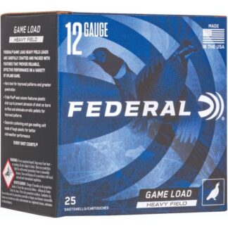 H125-5 Federal Ammunition FDR 12G HVY 2.75-1.25-5 25RD 12 Gauge