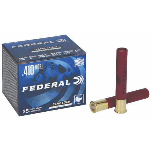 H413-75 Federal Ammunition FDR 410 HB 3-.6875-7.5 25RD