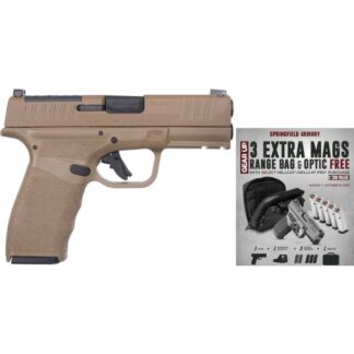 HCP9379FOSPLC24 Springfield Armory USA Hellcat 9mm Luger 3.7" FDE