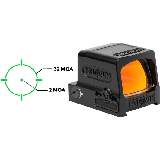 HE509T-GR-X2 Holosun HLS 509 RFLX GRCD SLR TTNM