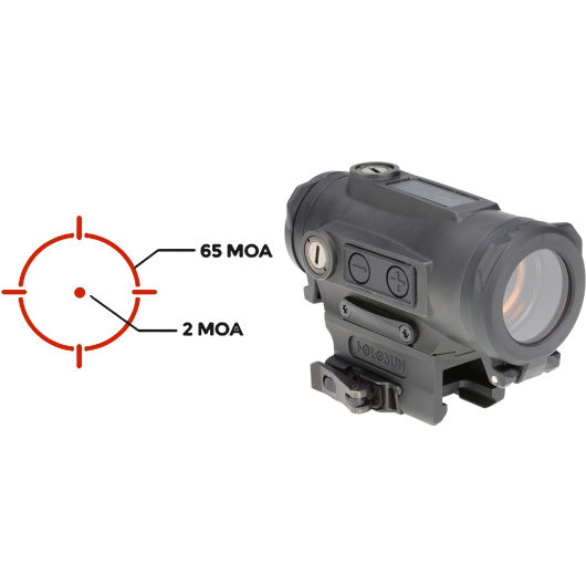 HE530C-RD Holosun HLS 530 RDS RDCD SLR 30MM TTNM