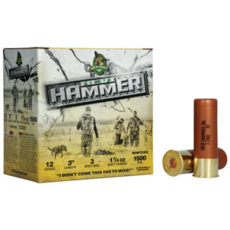 HS28003 Hevi-Shot HEV 12G 3-1.25-3 HAMMER 25RD 12 Gauge
