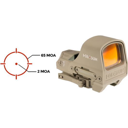 HS510C-FDE-R Holosun HLS 510C RDT RED MRS SLR FDE