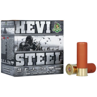 HS60002 Hevi-Shot HEV 12G 3-1.25-2 HVSTL 25RD 12 Gauge