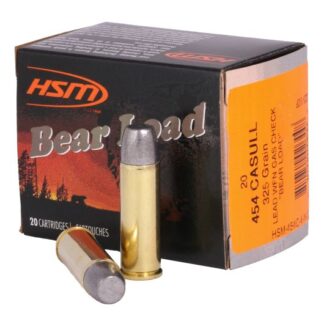 HSM-454C-4-N-20 HSM 454 325GR BEAR WFN 20RD Casull