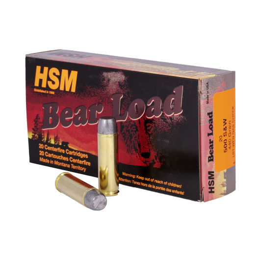 HSM-500-6-N HSM 500SW 440GR BEAR WFN 20RD 500 S&W Mag