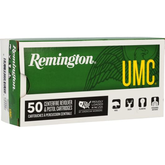 L327 Remington REM 327FED 100GR UMC JSP 50RD 327 Fed Mag